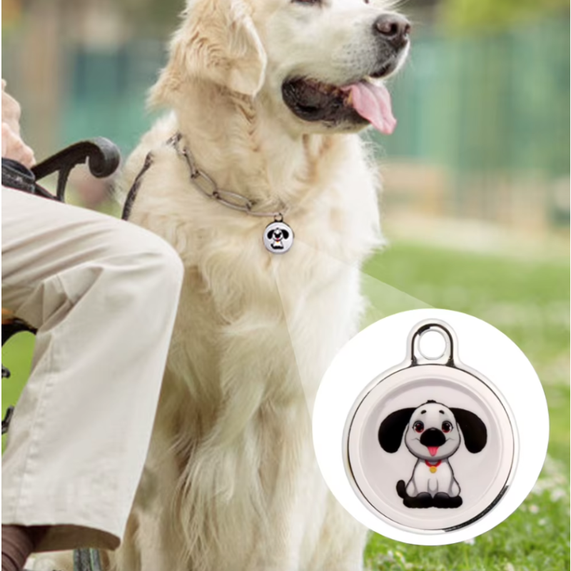 Hundetracker-Airtag Hundehalsband-Android Airtag-GPS-Tracker für Hunde-Haustier-Tracker