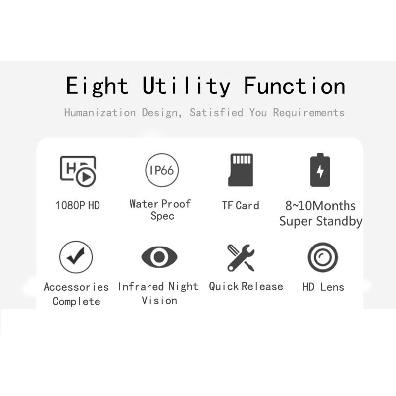 PR1000 Jagdkamera 36MP HD Infrarot-Nachtsicht-Wildkamera Outdoor-Jagd Tierbeobachtung Überwachungskamera