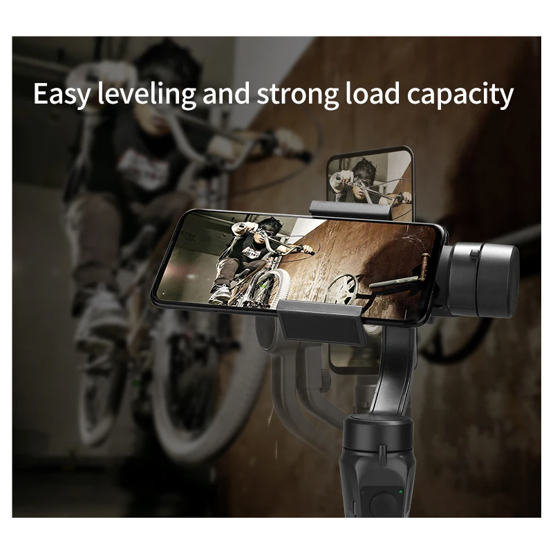 F6 3 Achsen Gimbal Handheld Stabilisator Handy Action Kamera Halter Anti Shake Video Rekord Smartphone Gimbal