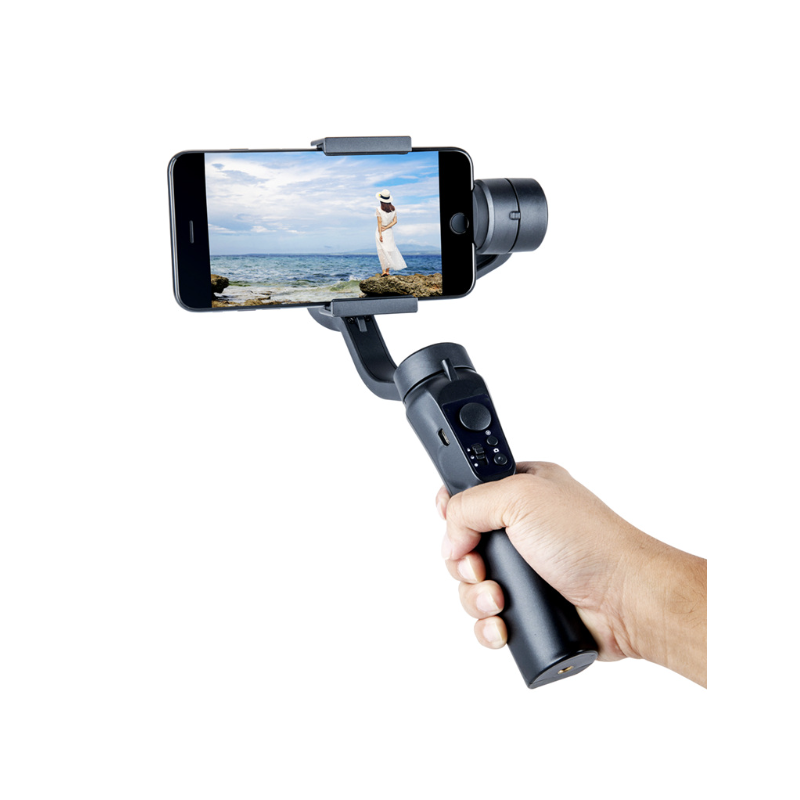 F6 3 Achsen Gimbal Handheld Stabilisator Handy Action Kamera Halter Anti Shake Video Rekord Smartphone Gimbal