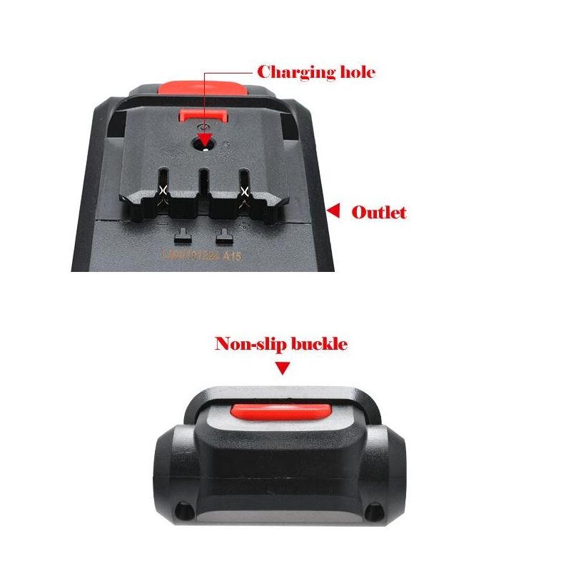  21V Lithium-Batterie-Li-Ion-Batterie-Stromwerkzeuge Wiederaufladbare Bohrer für schnurlosen Schraubendreher-Batterie Elektrische Bohrer