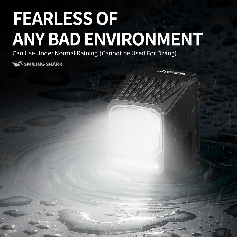 SMILING SHARK Hängende Fahrrad-Frontlichter EVO1700 Fahrradscheinwerfer USB-C wiederaufladbare Fahrradlichter