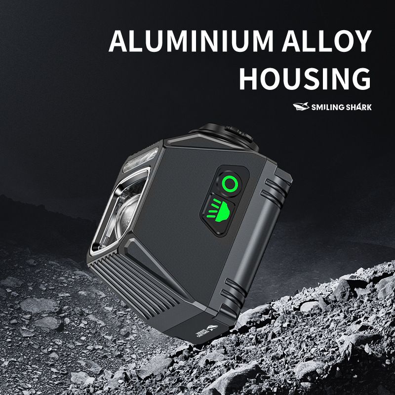 SMILING SHARK Hängende Fahrrad-Frontlichter EVO1700 Fahrradscheinwerfer USB-C wiederaufladbare Fahrradlichter