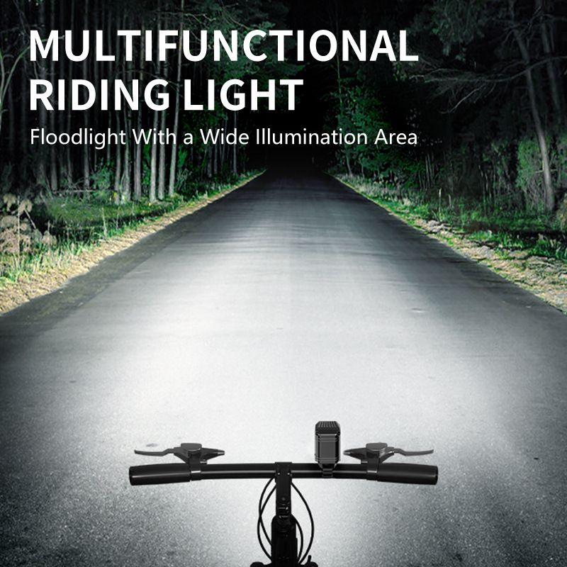 SMILING SHARK Hängende Fahrrad-Frontlichter EVO1700 Fahrradscheinwerfer USB-C wiederaufladbare Fahrradlichter