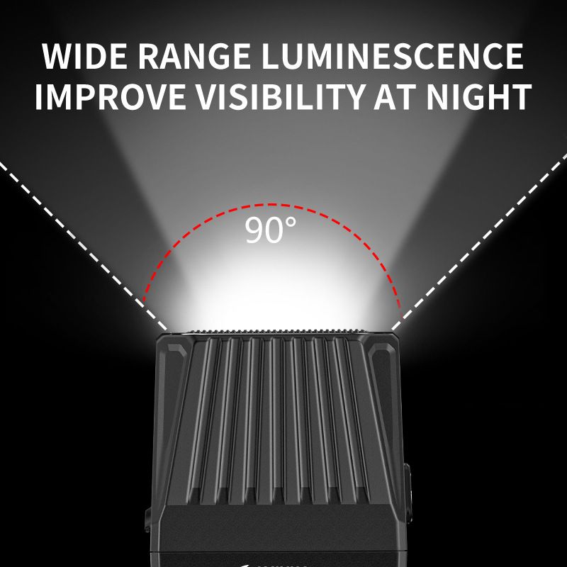 SMILING SHARK Hängende Fahrrad-Frontlichter EVO1700 Fahrradscheinwerfer USB-C wiederaufladbare Fahrradlichter