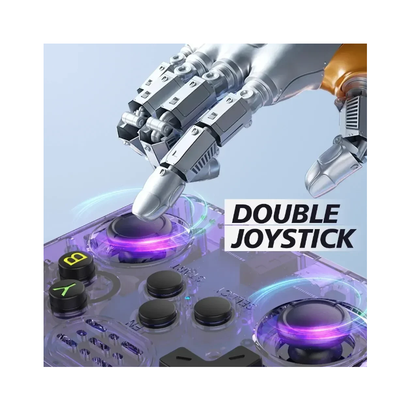 R36S Retro Handheld-Videospielkonsole Linux-System 3,5-Zoll-IPS-Bildschirm Tragbarer Handheld-Videoplayer