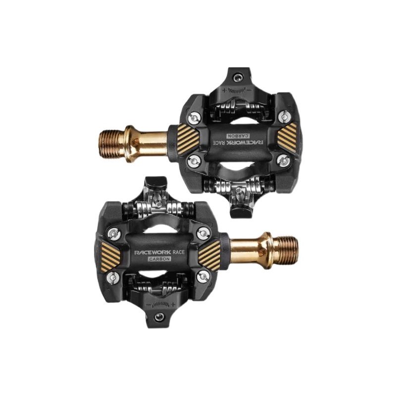 RACEWORK MTB Pedal Self-Locking SPD Pedale Mountainbike Stollen Lager Fußstütze Bicycele Teile