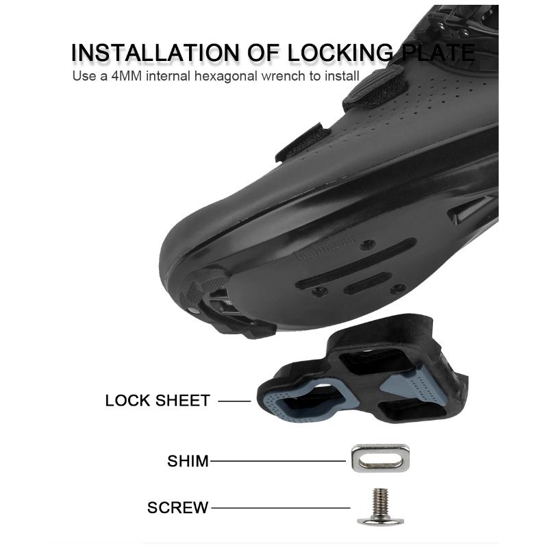 RACEWORK Rennradpedale Carbonfasermuster Ultraleichte Lagerpedale für SPD Keo Selbstsichernde professionelle Fahrradpedale