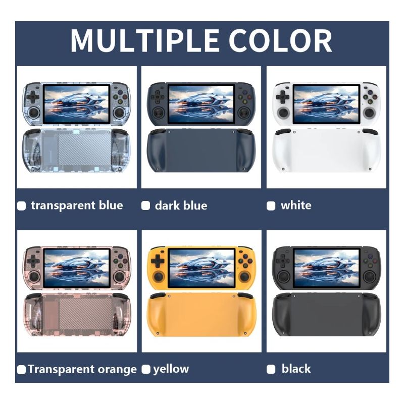 POWKIDDY RGB10 MAX3 Retro RK3566 Handheld-Spielekonsole 5 Zoll 1280 * 720 IPS-Bildschirm Open-Source-Retro-Gaming