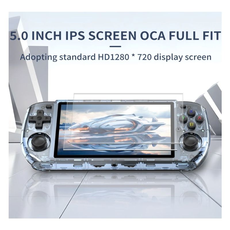 POWKIDDY RGB10 MAX3 Retro RK3566 Handheld-Spielekonsole 5 Zoll 1280 * 720 IPS-Bildschirm Open-Source-Retro-Gaming