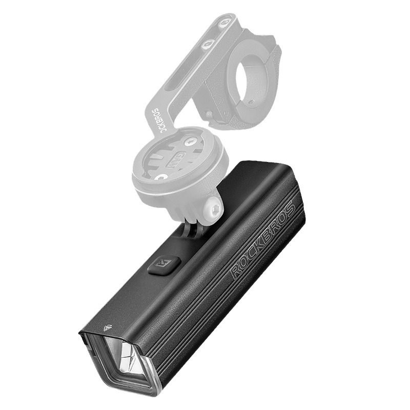 ROCKBROS RHL-1000LUMEN Fahrrad-Frontlicht, regendicht, wiederaufladbar, Typ C, Fahrradlicht, Fahrradscheinwerfer, LED-MTB-Fahrradlampe