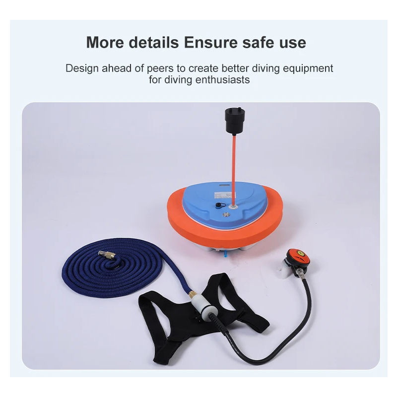 Tauchventilator Z270 Z500, wasserdicht, tragbar, wiederaufladbar, Tauchschnorchelausrüstung mit Tauchatemregler
