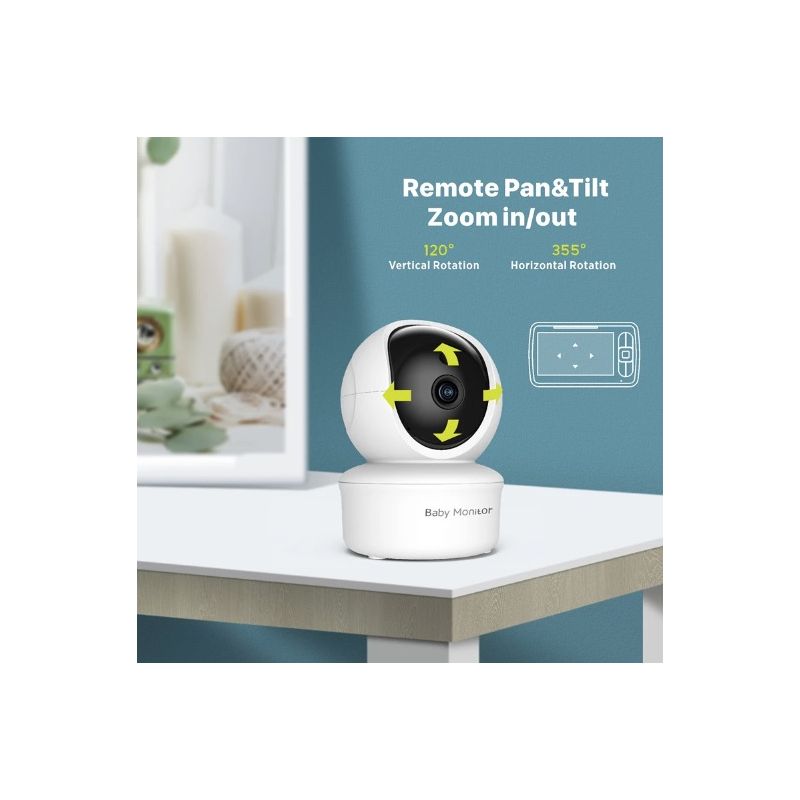 5 zoll Baby Monitor mit Kamera SM650 Mutter Kinder kinder Kam Tragbare Video Monitor