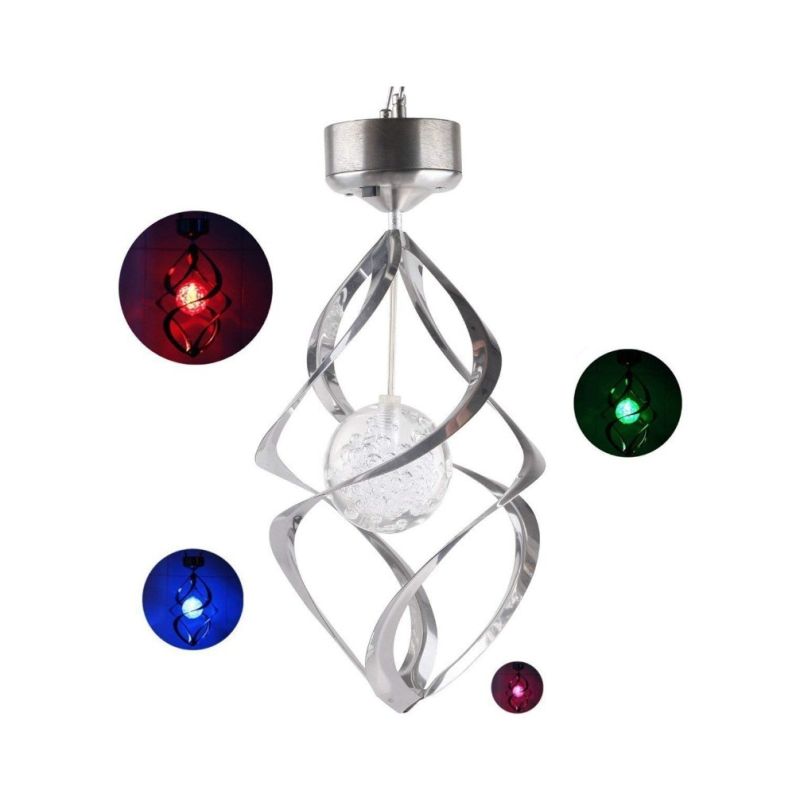 Solarleuchten für den Außenbereich, Hofdekoration, Windspiele, LED-Farbwechsel, Hängeleuchte