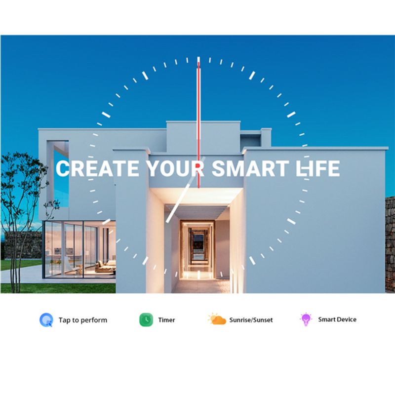 SONOFF Basic R2 WLAN-Schaltermodul Universal-WLAN-Unterbrecher-Timer DIY-WLAN-Smart-Lichtschalter für Smart Home-Arbeit mit Alexa