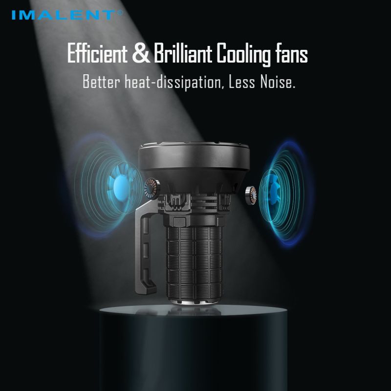 IMALENT SR16 55000 Lumen Long Beam Flash Light 1715 Meters LED Flashlight 