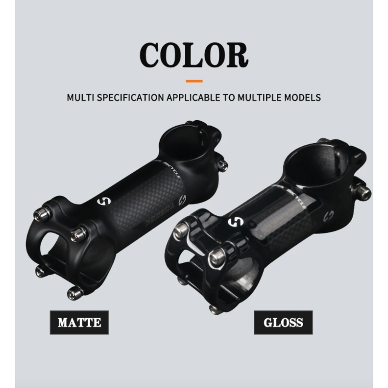 TOSEEK Fahrrad Lenker Vorbau 28,6-31,8mm Aluminium  Carbon Vorbau Angle6 17 Mtb Lenker Vorbau MTB Vorbau Ersatzteile für Fahrrad