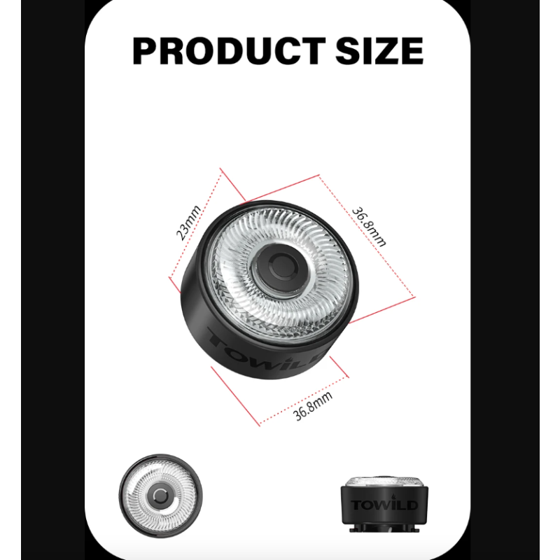 TOWILD TL03Pro Fahrradrücklicht LED Fahrradrücklicht