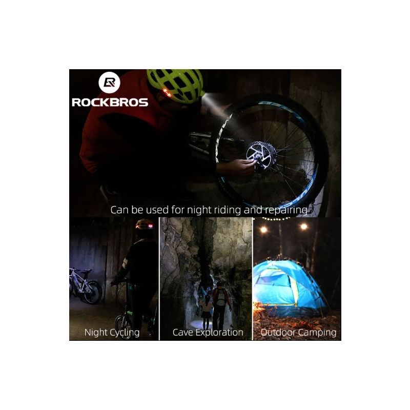 ROCKBROS Leichter Fahrradhelm Fahrrad Ultraleichter Helm Elektrischer Fahrradhelm Mountain Road Fahrrad MTB Helm Fahrradhelm Licht