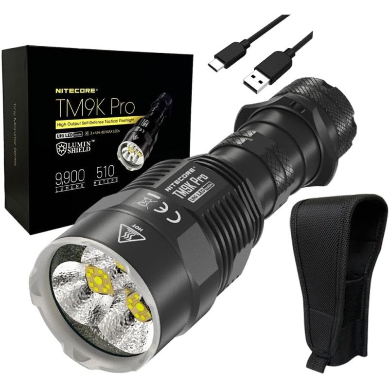 Nitecore TM9K PRO 9900 Lumen USB-C-Lade-Taschenlampe