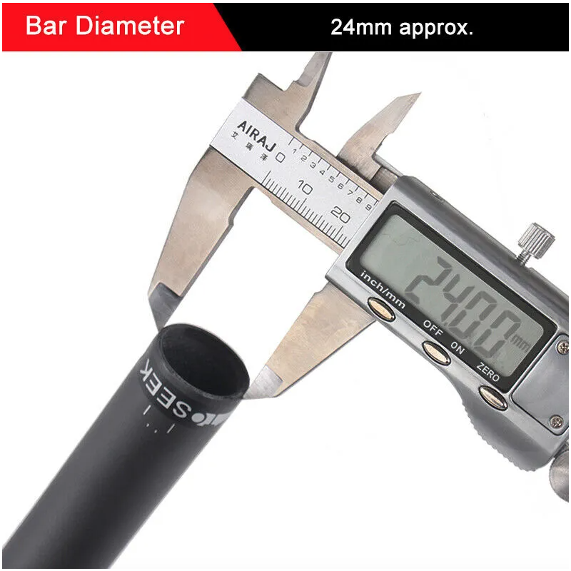 TOSEEK Vollcarbon-Lenker 400?440 mm, 31,8 mm, Rennrad-Lenker, gewindelos, integrierter Rennsport, Drop-Bikes, Bar, Fahrradzubehör