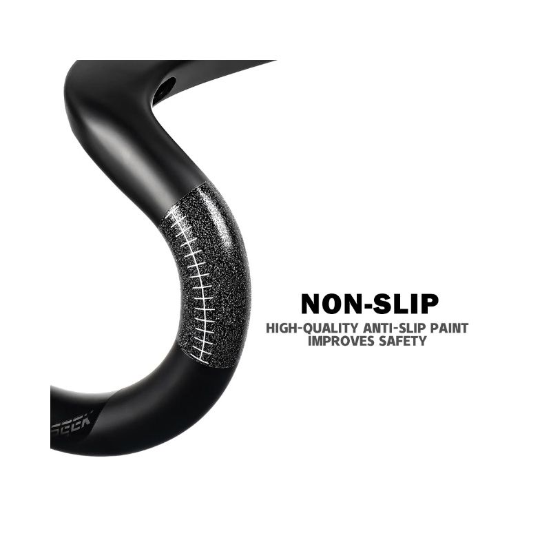 TOSEEK TR5500 Rennrad Vollcarbon Vorbau Integrierter Fahrradlenker Ultraleicht 28,6 mm Fahrradteile Zubehör