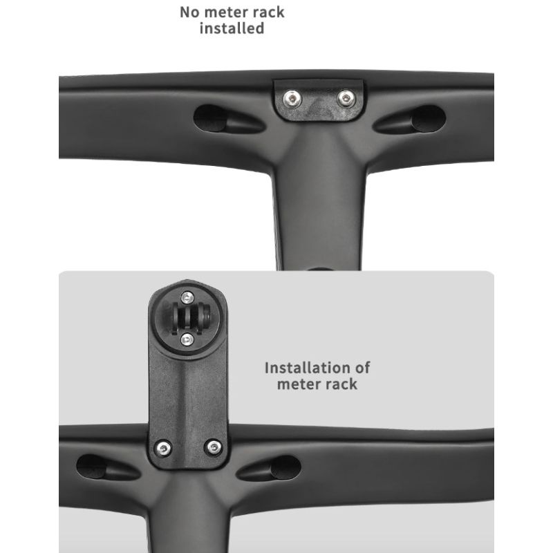 TOSEEK TR5500 Rennrad Vollcarbon Vorbau Integrierter Fahrradlenker Ultraleicht 28,6 mm Fahrradteile Zubehör