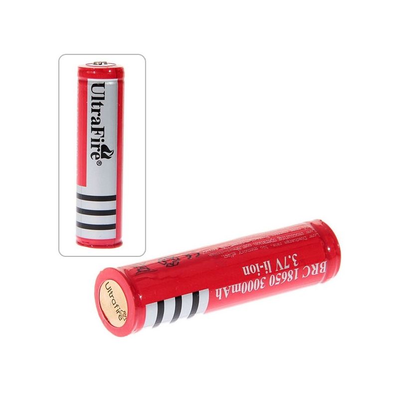 Ultrafire 18650 3.7V 3000mAh geschützt Li-Ion-Akku