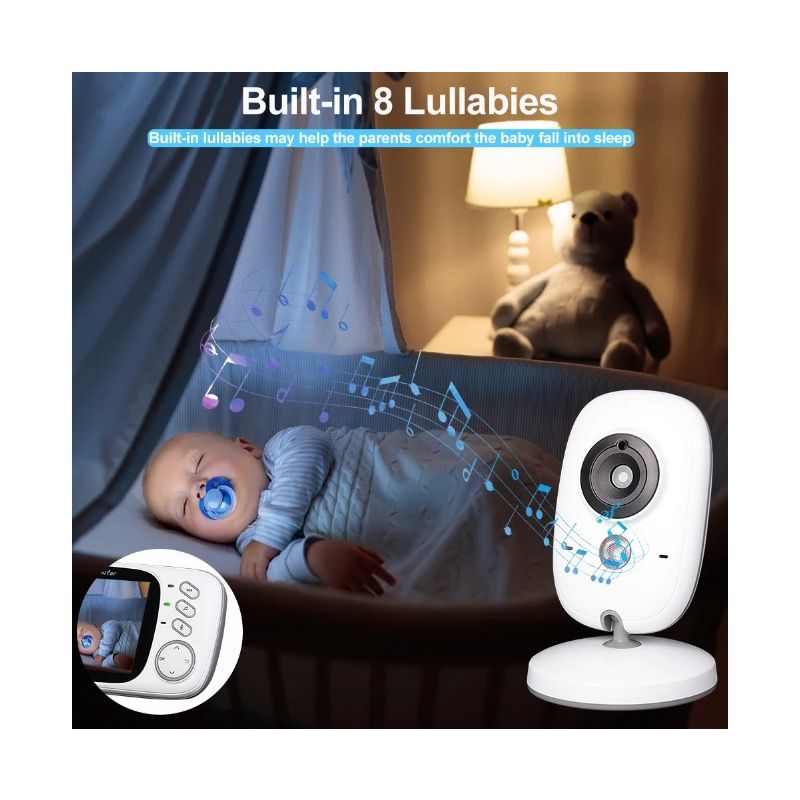 VB603 Video Baby Monitor 2.4G Mutter Kinder Zwei-Wege-Audio Nachtsicht Überwachungskameras