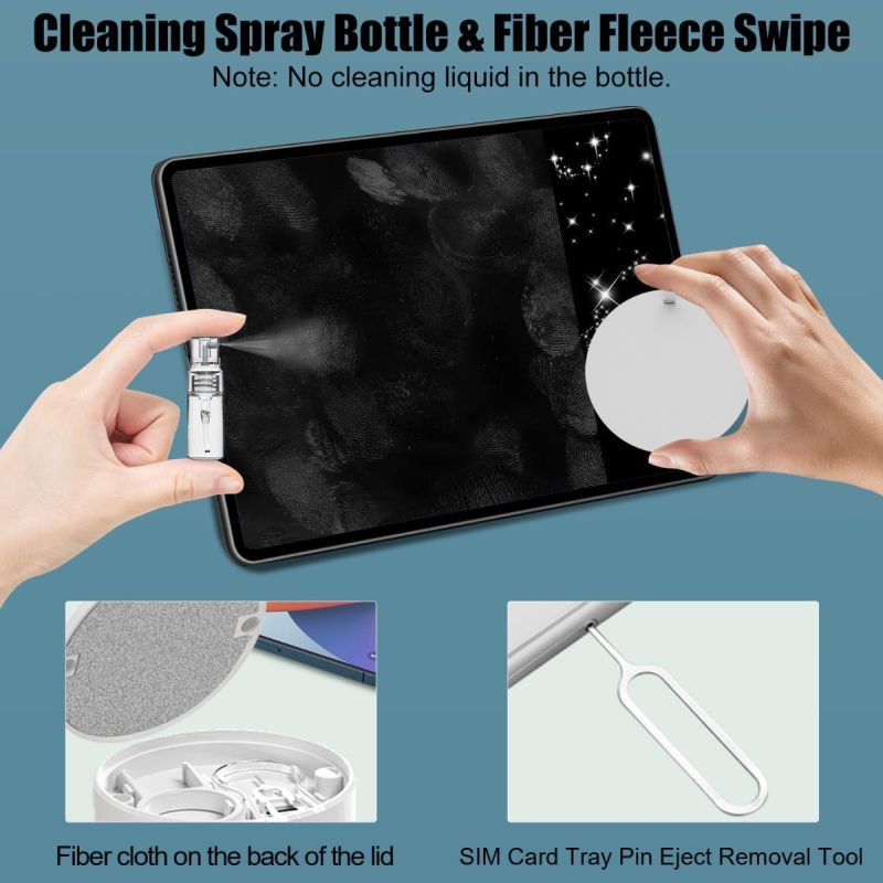 20 in 1 Multifunctional Cleaner Kit for Electronic Devices, Keyboard Cleaning Brush, Headphones Cleaner Kit for AirPods, Multi-Tool for Cleaning Laptop, Earbuds, Camera, Cellphones