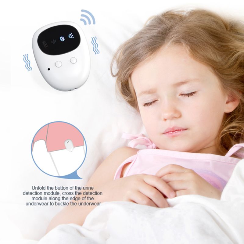 Drahtloser Bettnässer-Alarm für Babys und Erwachsene, Bettnässen-Alarm, Enuresis-Alarm, nächtlicher Einnässer-Alarm, Baby, Kinder, Töpfchen-Training