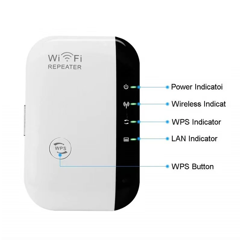 Wifi Repeater Drahtlose Signal Verstärker Erweiterte Netzwerk Enhancer Home Router Durch Die Wand Schlafzimmer Empfangen Moving