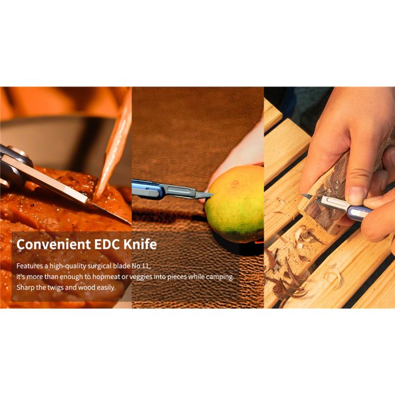 Wuben E62 Multifunktionales Stiftlicht - Bester EDC-LED-Stift mit Taschenlampe