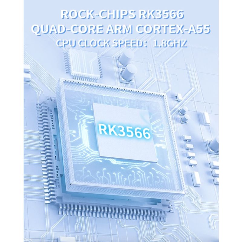 POWKIDDY X55 5,5 ZOLL 1280*720 IPS Bildschirm RK3566 Handheld-Spielekonsole Linux Open-Source-Retro-Konsole