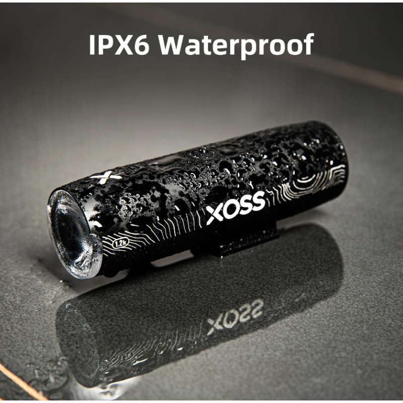 XOSS XL-1200 Bike Headlight 1200 Lumens Rechargeable Front Lamp Waterproof for Night Riding and Commuting