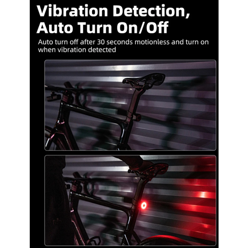 XOSS XR Pro Fahrradrücklicht Smart Auto Brake Sensing Rücklicht LED Aufladen Wasserdichtes Fahrradrücklicht Fahrradzubehör