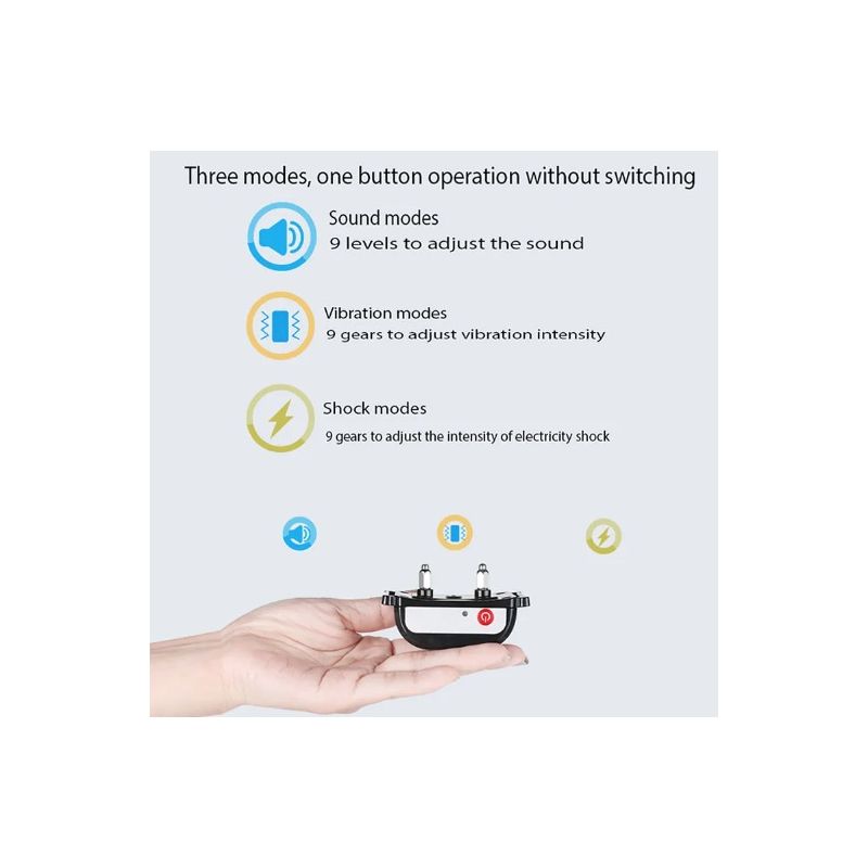 Pet Drahtlose Elektronische Zaun Smart Hund Training Gerät Anti-Verloren Und Anti-Bell Elektrische Schock Colla