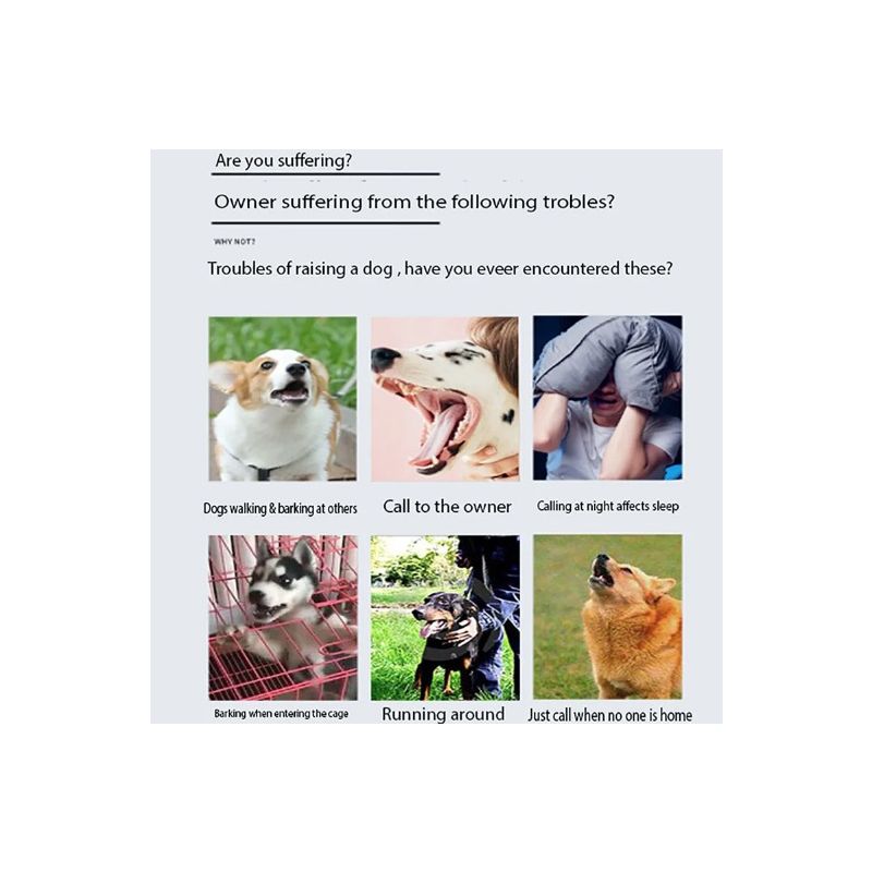 Pet Drahtlose Elektronische Zaun Smart Hund Training Gerät Anti-Verloren Und Anti-Bell Elektrische Schock Colla