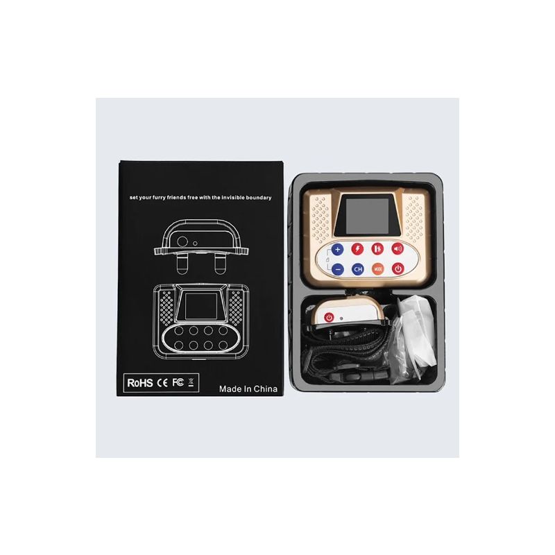 Pet Drahtlose Elektronische Zaun Smart Hund Training Gerät Anti-Verloren Und Anti-Bell Elektrische Schock Colla