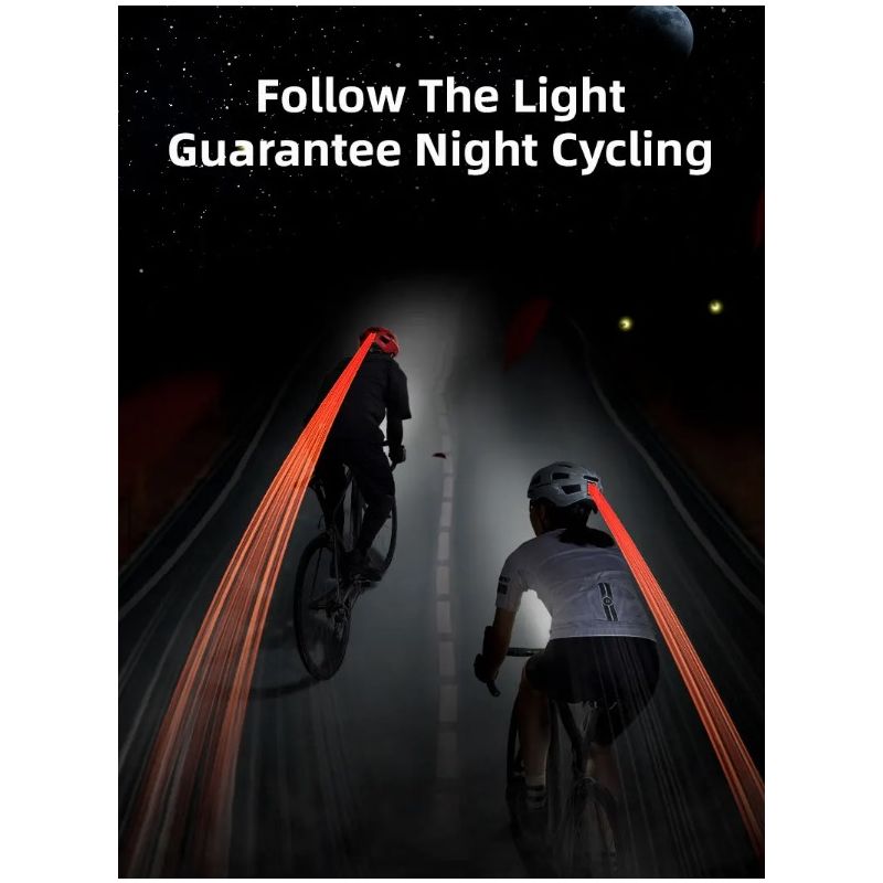 ROCKBROS Fahrradhelm, LED-Rücklicht, wiederaufladbar, intergral geformter Fahrradhelm, MTB, Rennradhelm, Sport, sicherer Hut, Helm