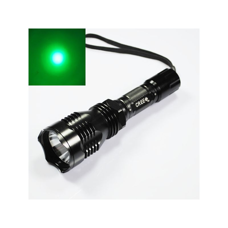 UniqueFire HS-802 Green Light Langbereich LED-Taschenlampe