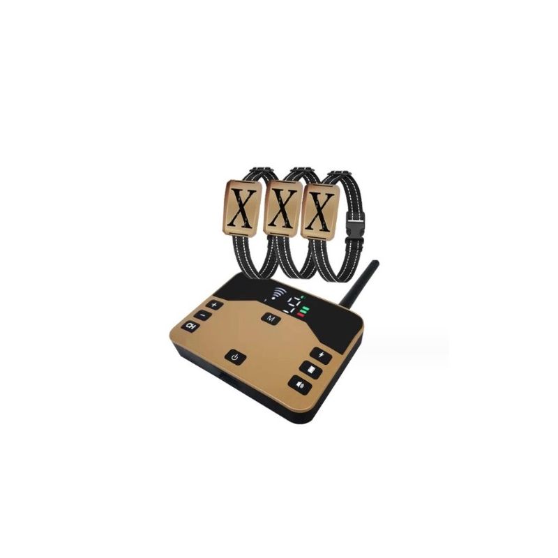 Kabelloses elektronisches Hundezaun- und Elektroschocker-Trainingshalsband für Haustiere