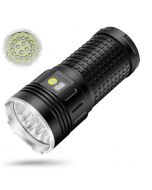 Sky Ray 18xT6 4 Modi 15000 Lumen Wiederaufladbare USB-Typ-C LED-Taschenlampe
