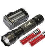 Multi Color Select Ultrafire 501B U2 1300 Lumen 5 Modi LED-Taschenlampe  2 * 18650 Batterie  Ladegerät