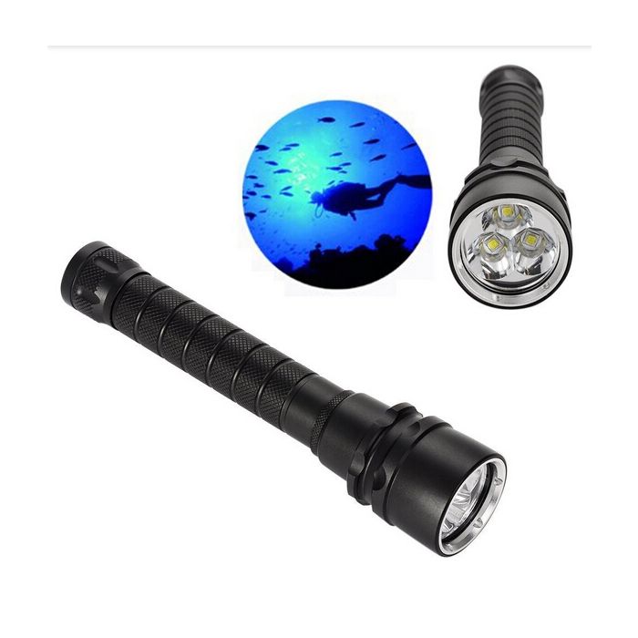 Wasserdicht 8000LM XM-L2 LED Tauchen Taschenlampe Diving Licht Bis 100m 18650 