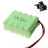 12V AA 1800mAh Ni-MH Akku mit SM-Stecker