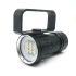 UV 395-400NM Tauchen Taschenlampe 15x2 Weißes Licht / 4x rotes Licht / 4x UV-Licht LED-Tauchfackel-Taschenlampe