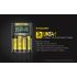 Nitecore UMS4 intelligenter USB-Four-Slot Superd-Ladegerät für 18650/21700/26650/20700/18350/16340 (RCR123) / 14500/10440 Batterien