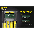Nitecore UMS4 intelligenter USB-Four-Slot Superd-Ladegerät für 18650/21700/26650/20700/18350/16340 (RCR123) / 14500/10440 Batterien