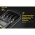 Nitecore UMS4 intelligenter USB-Four-Slot Superd-Ladegerät für 18650/21700/26650/20700/18350/16340 (RCR123) / 14500/10440 Batterien